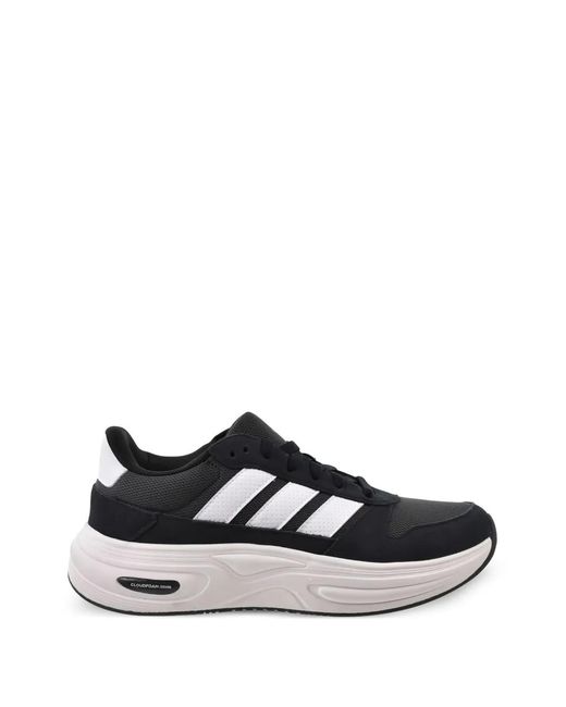 Adidas White Striped Cuxxion Sneakers for men