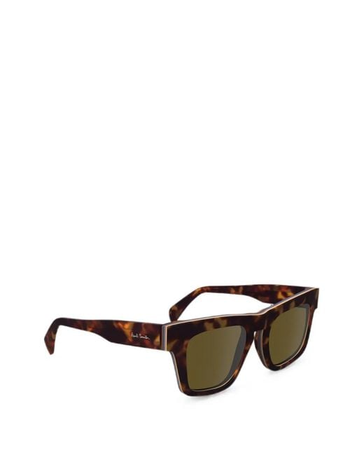 Paul Smith Brown Kramer Square-Frame Sunglasses for men