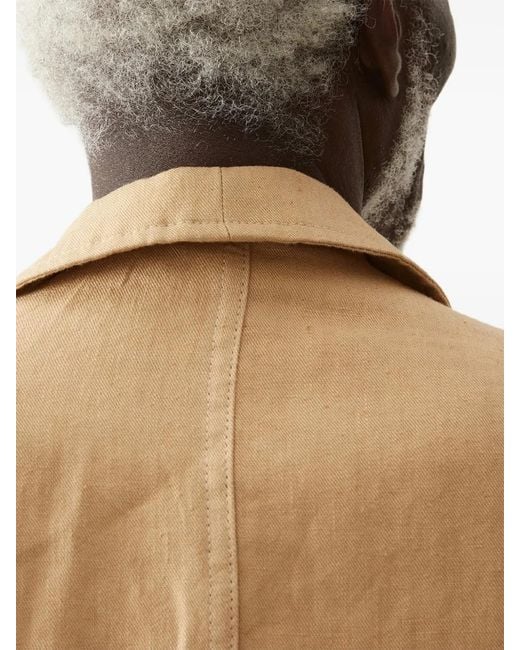 Fortela Natural Garçon Double-Breasted Overshirt for men