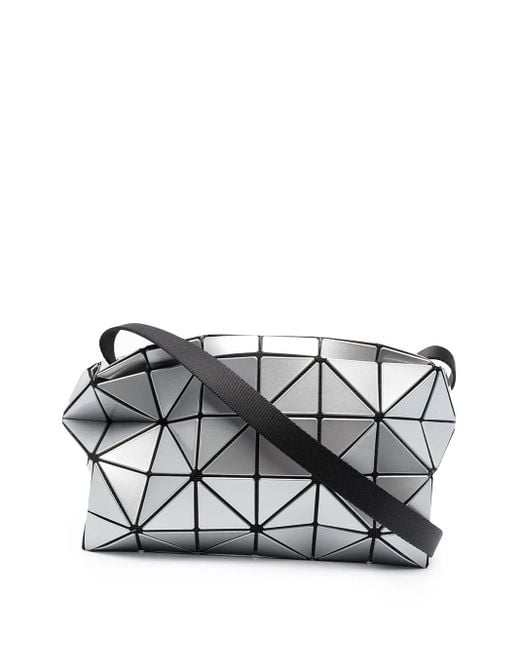 Issey Miyake Gray Carton Crossbody Bag