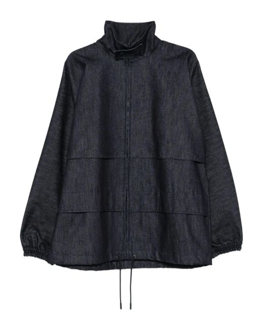 Lacoste Blue Drop-Shoulder Denim Jacket for men