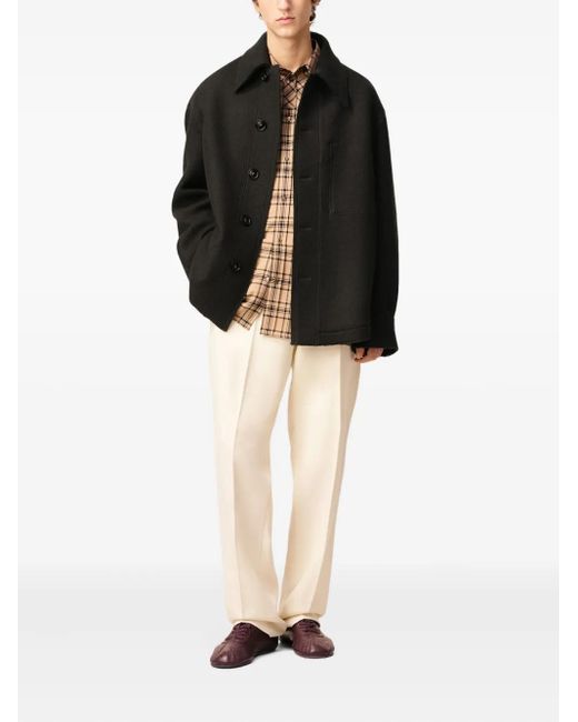 AMI Black Wool Jacket for men