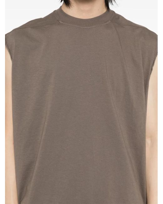 メンズ Rick Owens トラップ タンクトップ Brown