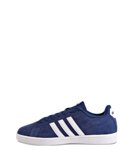 Adidas Blue Cloudfoam Advantage Sneakers for men