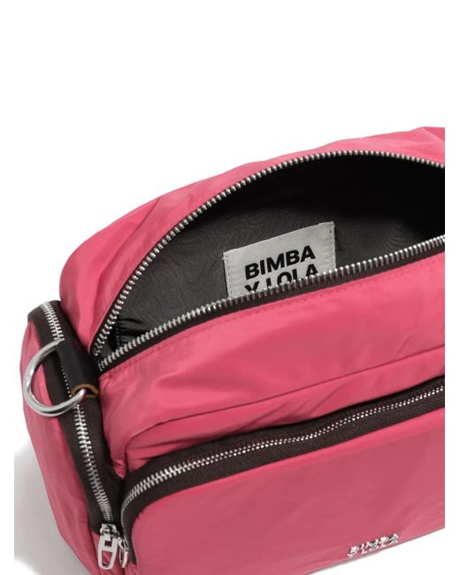 Bimba Y Lola Medium Crossbodytas Met Zak in het Pink
