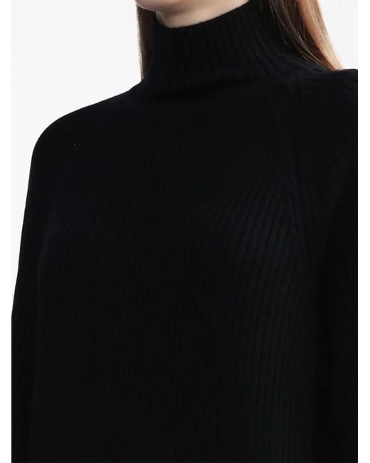 Robe Nervurée À Col Montant A.P.C. en coloris Blue