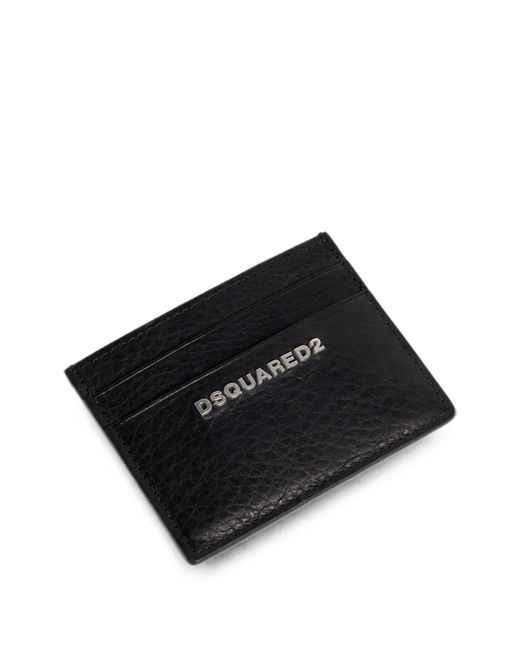 DSquared² Black Porte-Carte Twin