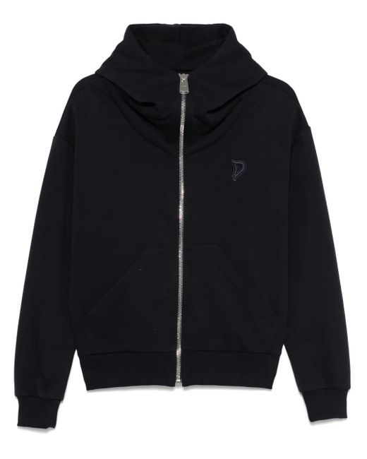 Dondup ロゴ パーカー Blue