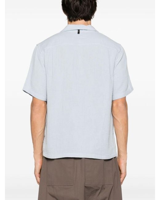 Rag & Bone White Avery Cotton Shirt for men