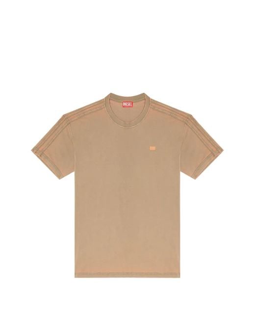 DIESEL Natural Long-Sleeve T-Shirt for men