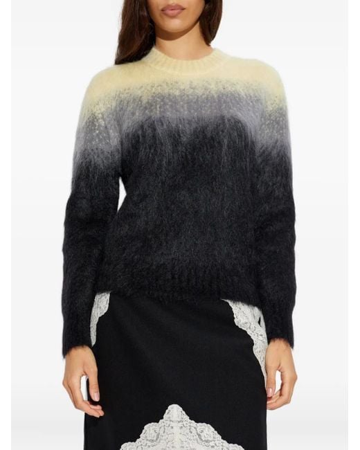Jil Sander Gray Crew Neck Sweater