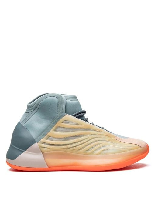 Yeezy Blue Yeezy Quantum "Hi-Res Coral" Sneakers