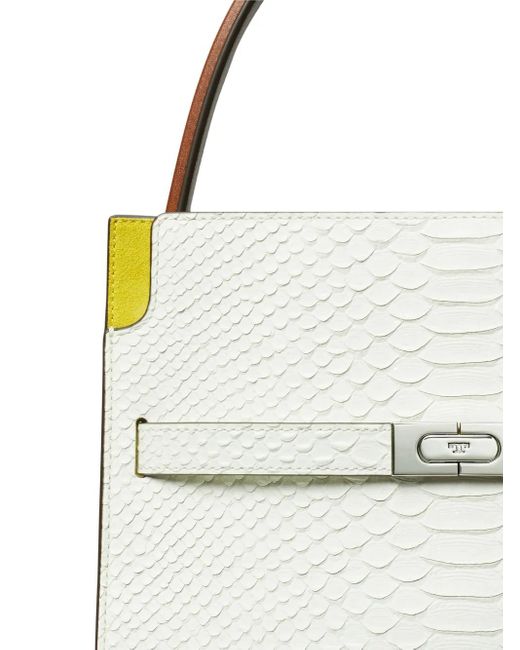Tory Burch Metallic Small Lee Radziwill Double Tote Bag