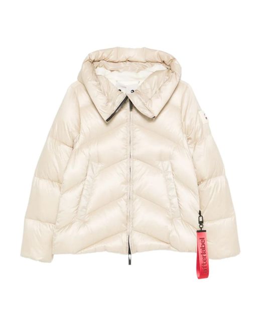 AFTER LABEL Natural Hooded Zip Jacket