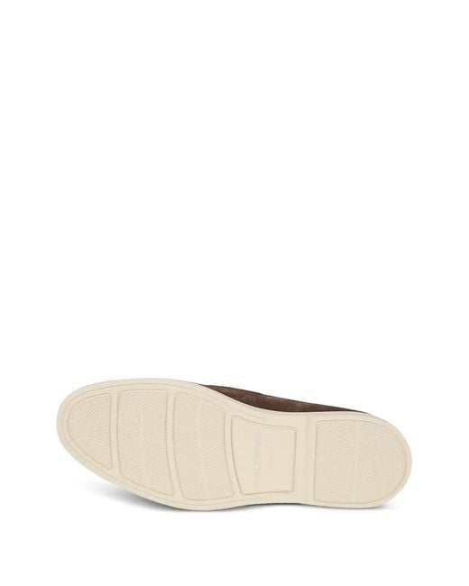 Baldinini Brown Suede Penny Loafers for men