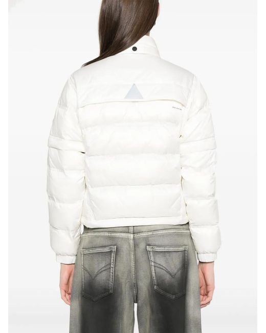 Moncler White Day Namic Puffer Jacket
