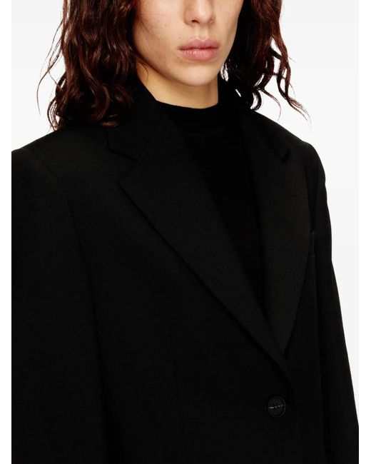DIESEL Black G-Kess-R1 Single-Breasted Blazer