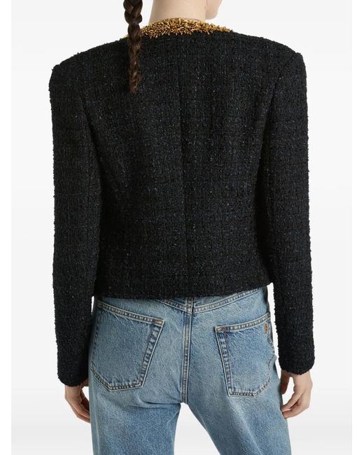 Balmain Tweed Jack in het Black
