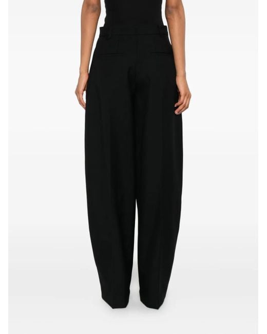 Jacquemus Black Hose mit Falten