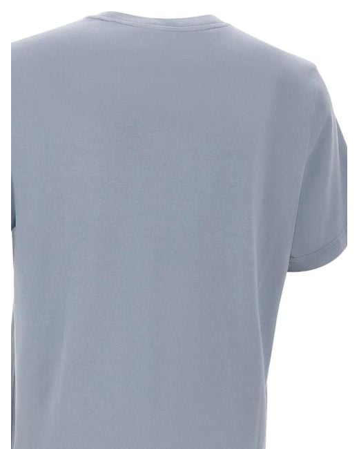 Camiseta Crescent Con Logo Y Manga Corta Moose Knuckles de hombre de color Blue