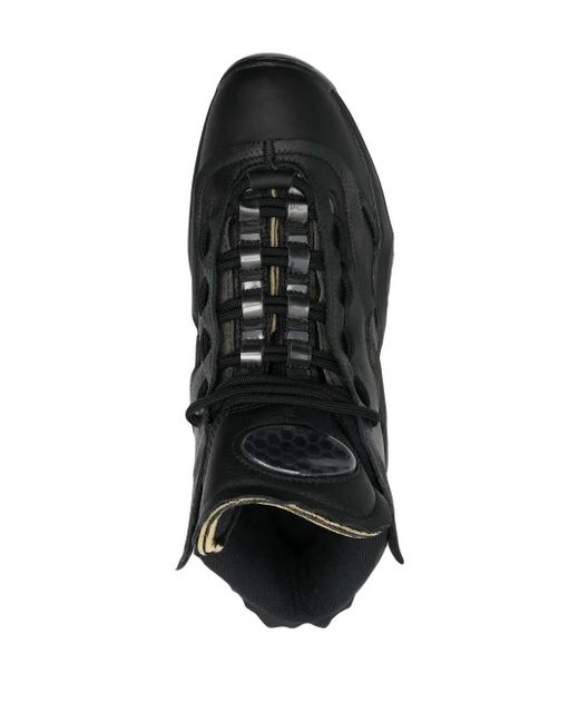 Reebok Black Question Mid Memory Of Basketball Sneakers