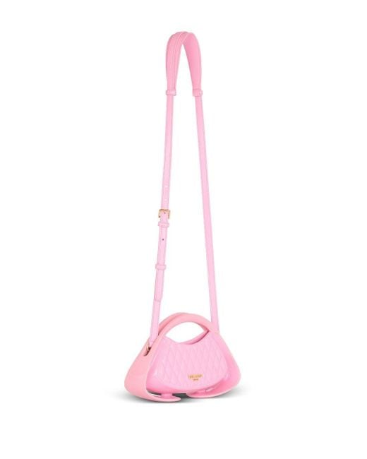Balmain Pink Small Jolie Madame Tote Bag