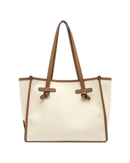 Gianni Chiarini Natural Sac Porté Épaule Marcella À Détail Nœuds