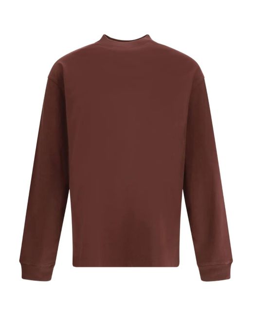 Agolde Purple Long-Sleeve Sweatshirt for men