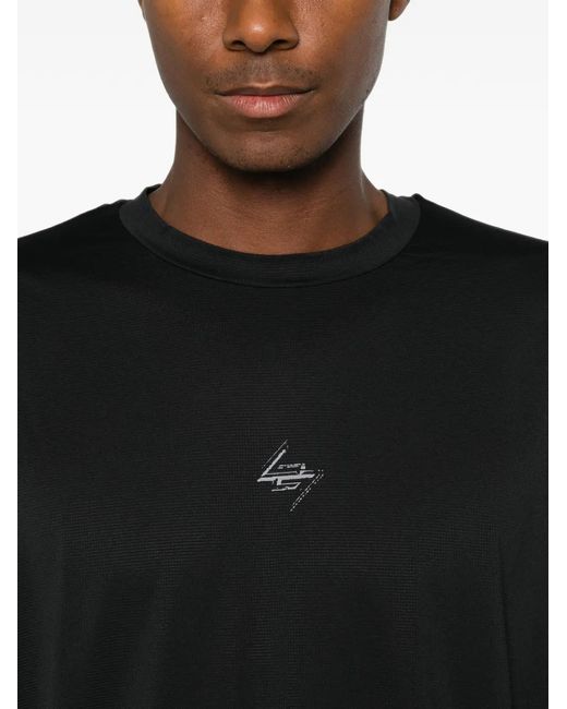 REPRESENT 247 Black Graphic-Print Long-Sleeved T-Shirt for men