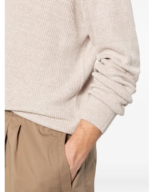 Tagliatore White Long-Sleeves Polo Shirt for men