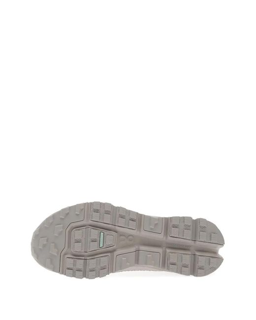 On Shoes Gray Cloudaway 2 Lace-Up Sneakers