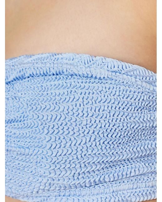 Paramidonna Frida Gesmockte Bikini in het Blue