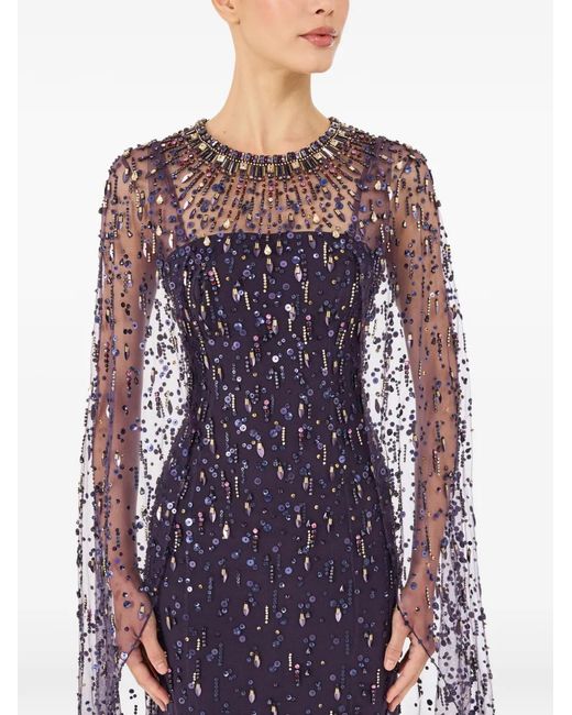 Jenny Packham Purple Hestia Dress