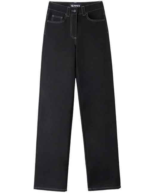 Sunnei Blue Bellidentro Trousers