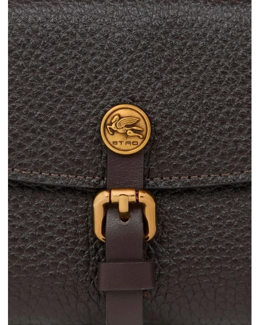 Cartera Pony forjada Etro de color Black