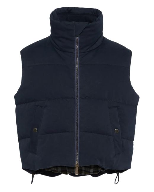 メンズ DSquared² パデッドベスト Blue