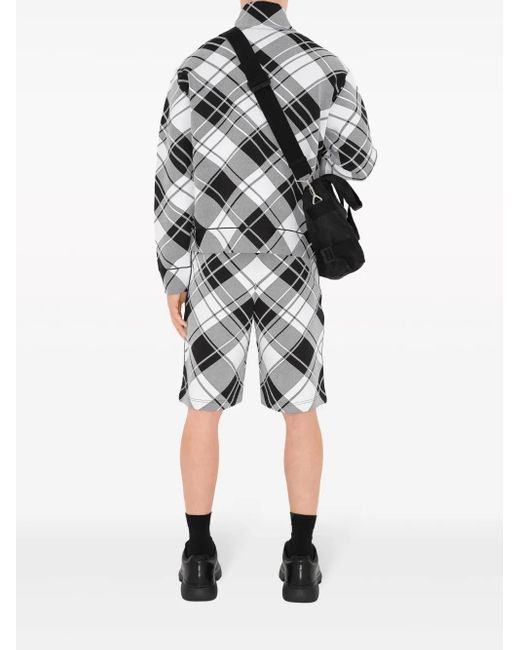 Burberry Gray Bermuda Shorts for men