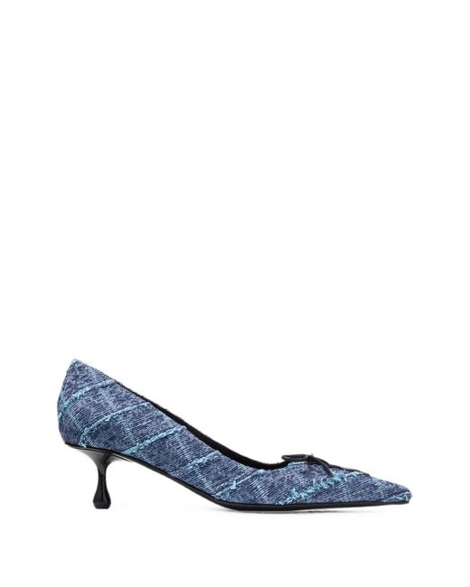 Jimmy Choo Blue Escarpins Scarlett 50
