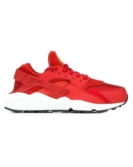 Nike Red 'Air Huarache' Sneakers