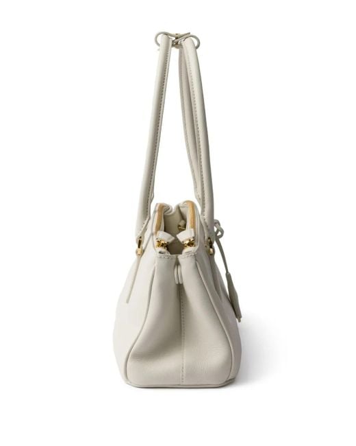Prada ガレリア ハンドバッグ M White