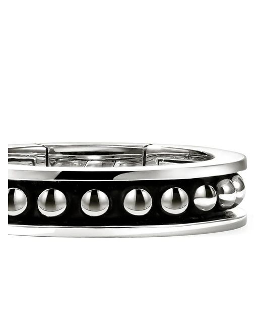 John Hardy White Nailhead Ring for men