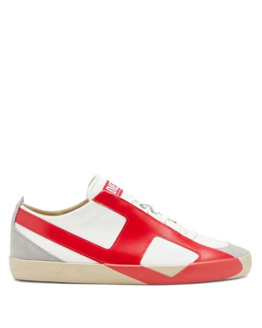 Sneakers Slante di DIESEL in Red da Uomo