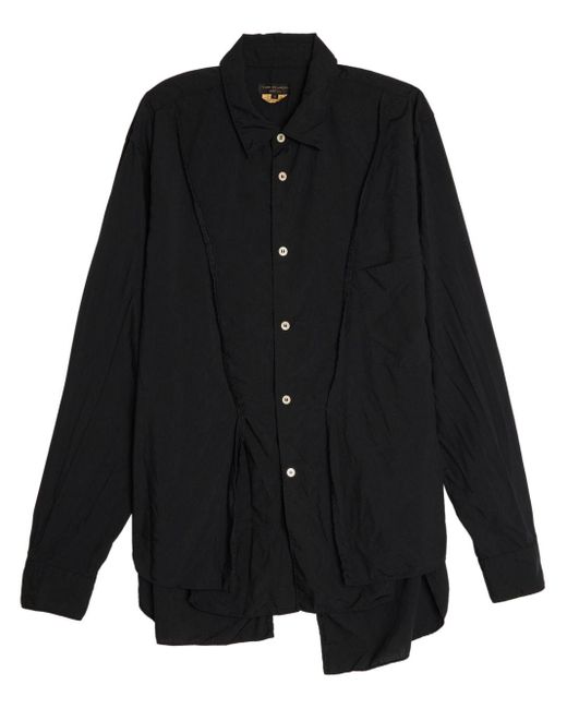 Comme des Garçons Black Asymmetric Layered Shirt for men