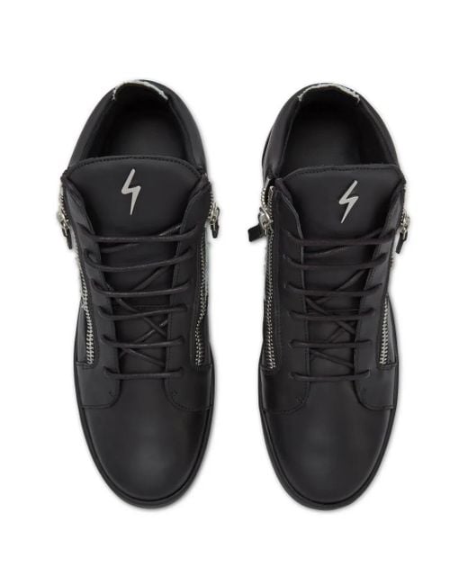 Giuseppe Zanotti Black Kriss Sneakers for men