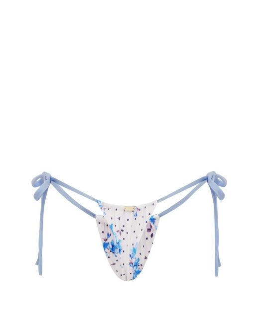 FAE SWIM Blue Birdie Bikini Bottoms
