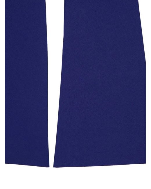 Stella McCartney Blue Flared Trousers