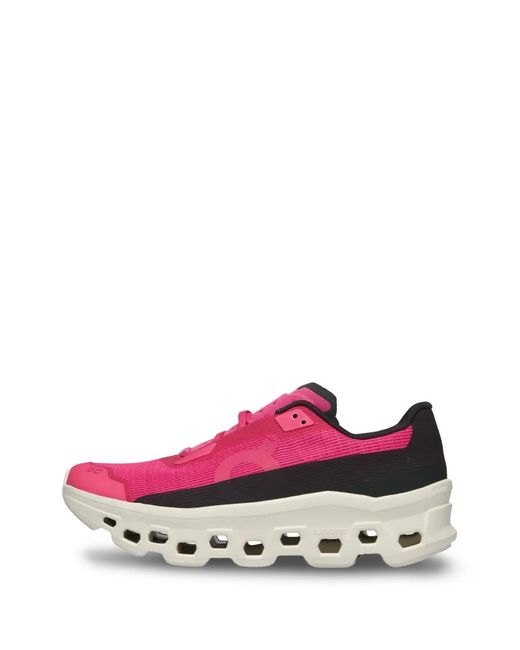 On Shoes Pink Cloudmster Void Sneakers