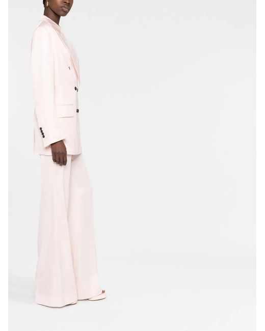 Tom Ford Natural Double-Breasted Blazer