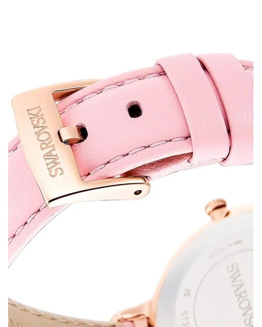 Swarovski Pink Teddy Crystal 35Mm Watch