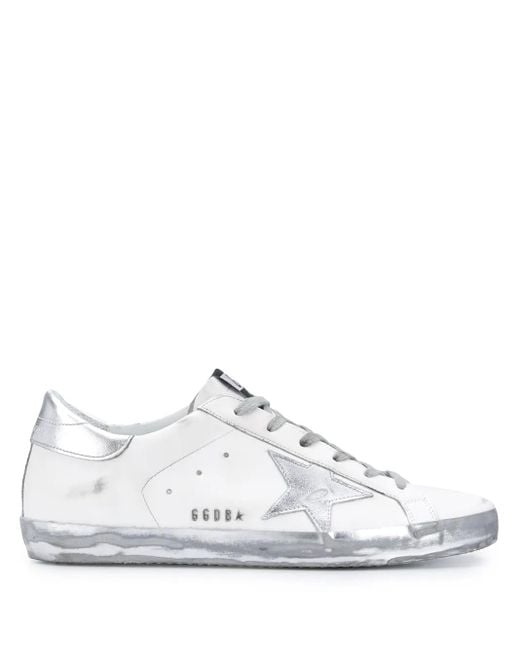 Golden Goose Deluxe Brand White Superstar Low-top Sneakers